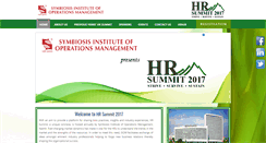 Desktop Screenshot of hrsummit.siom.in