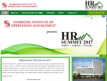 Tablet Screenshot of hrsummit.siom.in